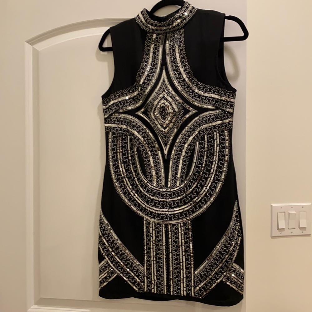 Beautiful beaded and sequin mini dress